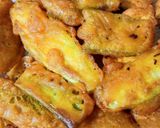 মুচমুচে বেগুনি রেসিপির ধাপ 3 ছবি