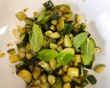 Foto del passaggio 3 della ricetta Spaghetti crema di zucchine e menta