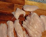 Foto del paso 1 de la receta: Brochettes de pechuga de pollo marinadas