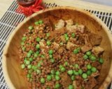 Foto del paso 7 de la receta Salteado de lentejas con tofu y guisantes