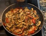 Foto del paso 1 de la receta: Pasta con bechamel y champiñones