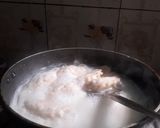 A picture of step 2 of Rice flour dudh puli pitha.