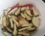 Foto del paso 1 de la receta: Verduras fritas a la cerveza con miel de caña