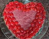A picture of step 4 of Cherry Red velvet cake.