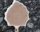 A picture of step 2 of Chocolate kheer.