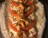 Foto del paso 2 de la receta: Tomates con mozzarella y salmón al horno