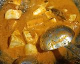 A picture of step 7 of Niramish Paneer.