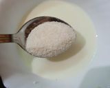 A picture of step 1 of Rice kheer.