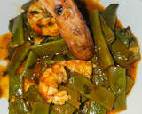 Foto del paso 6 de la receta: Judías verdes y gambas langostineras