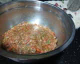 A picture of step 1 of Hawawshi.