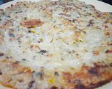 A picture of step 4 of Bread sprouts chilla.