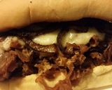 A picture of step 5 of Roast beef subs.
