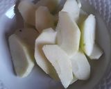 Foto del paso 3 de la receta: Torta de manzanas c cerezas, invertida
