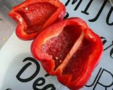 Une image de l'étape 5 de Courgettes rondes et poivron grillés aux épices italiennes (recette plancha).