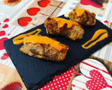 Foto del paso 7 de la receta: Rollitos de pavo con mozzarella y jamón 🦃