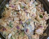 क्रीम सलाद (Cream Salad recipe in Hindi) रेसिपी चरण 3 फोटो