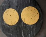 A picture of step 2 of Puri tarts with pumpkin curry.