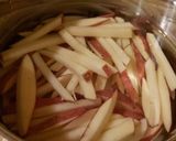 A picture of step 1 of My homemade French fries.