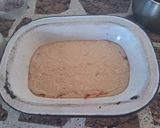 Foto del paso 4 de la receta: Torta de avena y vainilla rellena con dulce de membrillo