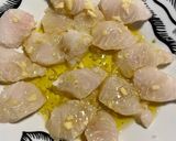 Une image de l'étape 1 de Carpaccio de lingue,pesto d’Alsace.