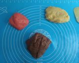 Foto langkah ke 4 dari resep Neapolitan Butter Cookies (ekonomis).