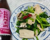 10分鐘上菜-莧菜炒豆皮的食譜步驟8照片