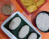 Foto langkah ke 5 dari resep Manggo Sticky Rice Sushi.