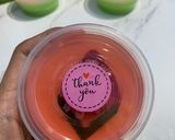 Foto langkah ke 6 dari resep Puding susu melon strawberry.