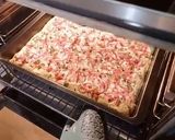 Hình bước làm 8 của món Tarte Flambée (Flammekueche) Tảo Spirulina - Bánh Tart Mặn Vùng Alsace