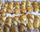 Mogyorós csavart. Levelestésztábol recept fázis 3 fotója