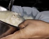 A picture of step 1 of Kachha Gulla Posset Fusion Bengali Dish.