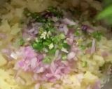 A picture of step 6 of D and Triangle shape Aloo samosa (store and make).