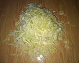 Pas rețetă Friptură țărănească de pui cu garnitură de cartofi și salată de varză 6 fotografie