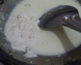 A picture of step 13 of Spinach jalebi with nutty cheese rabdi.