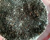 A picture of step 2 of Chia seeds smoothie.