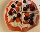 Watermelon pizza/ fruit pizza recipe step 3 photo