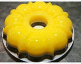 Foto langkah ke 14 dari resep Puding Busa Jeruk Lapis Cokelat.