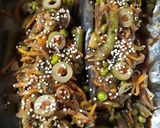 Foto del paso 6 de la receta: Berenjenas rellenas con espinaca y salsa de verduras