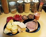 Foto del paso 1 de la receta Emperador al gazpacho y tortillas de camarón 😋