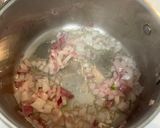A picture of step 3 of Yellow Rice with Jalapeños and Tomatoes.