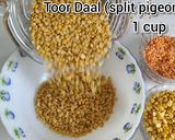 A picture of step 1 of Tuvar mix daal recipe.