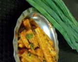 A picture of step 7 of Spicy Drumsticks Sabji.