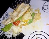 A picture of step 2 of Modern Lebanese shawarma.