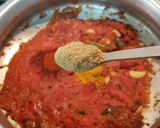 A picture of step 6 of Okra/Ladiesfinger/Vendaka Kara kulzhambu.