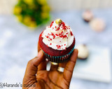 A picture of step 4 of Red velvet cake(RVC).