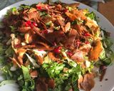 A picture of step 4 of Fattoush.