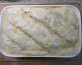 A picture of step 8 of Pasta Pie (Makaronopita).