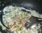 A picture of step 14 of White sauce pasta.