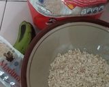 Foto langkah ke 1 dari resep Oat pisang madu (menu diet).