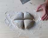 A picture of step 3 of Swedish Crispbread - Knäckebröd.